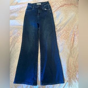 RISEN wide leg high waisted jeans